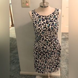 Animal print dress